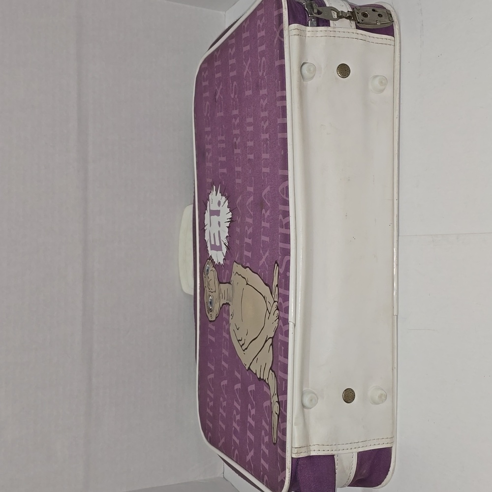 Vintage Purple E.T. Extra-Terrestrial Suitcase - Picture 11 of 14